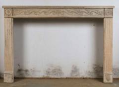 Louis XVI Limestone Mantle - 513388