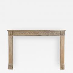 Louis XVI Limestone Mantle - 513694