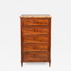 Louis XVI Mahogany Chiffonier By J F Leleu - 3745705