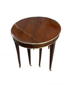 Louis XVI Mahogany Extension Dining Table with 4 Leaves Clips - 2483261