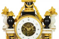Louis XVI Marble And Ormolu Portico Clock - 4130736