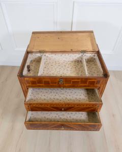 Louis XVI Marquetry Chiffonier Table - 4699090