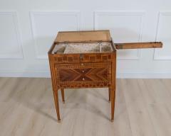 Louis XVI Marquetry Chiffonier Table - 4699135