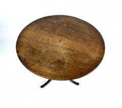 Louis XVI Oak Tripod Pedestal Table circa 1790 - 4699192