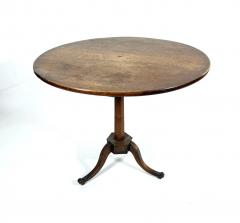 Louis XVI Oak Tripod Pedestal Table circa 1790 - 4699344