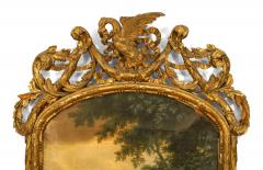 Louis XVI Oil Painting of Lady Enticing Sleeping Man - 4629514