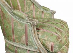 Louis XVI Painted Bergere - 3741173