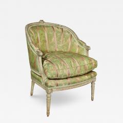 Louis XVI Painted Bergere - 3759124