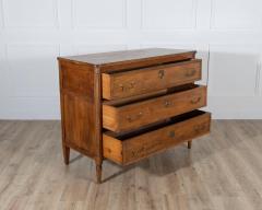 Louis XVI Period Commode In Walnut Late 18th Century - 4313650