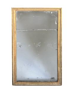 Louis XVI Rectangular Giltwood Wall Mirror - 4521744