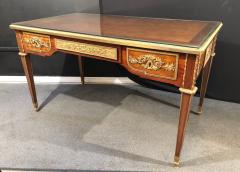 Louis XVI Style 19th 20th Century Bronze Mounted Desk Manner Linke - 2931817