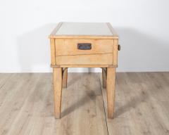 Louis XVI Style Bedside Table with Marble Top - 4465053