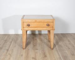 Louis XVI Style Bedside Table with Marble Top - 4465115