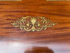 Louis XVI Style Brass Inlaid Writing Table - 4226018