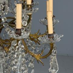 Louis XVI Style Bronze Crystal Thirty Light Chandelier France 19th 20th c  - 4439276