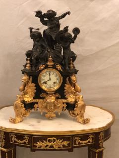 Louis XVI Style Bronze Framed Marble Top End Lamp Table with Bronze Mounts Pair - 2907593