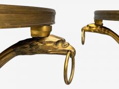 Louis XVI Style Bronze Marble Ormolu Mounted Gueridons France 19th c  - 4407827