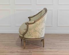 Louis XVI Style Canap Corbeille in Painted Wood 18th Century - 4464995