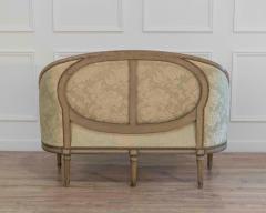 Louis XVI Style Canap Corbeille in Painted Wood 18th Century - 4465000