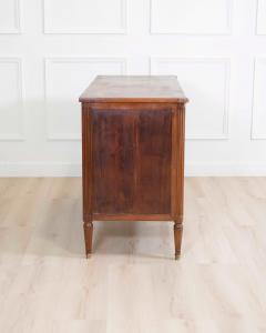 Louis XVI Style Chest Of Drawers In Walnut Circa 1880 - 4611854