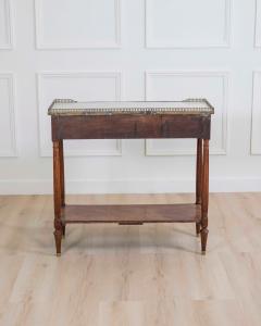 Louis XVI Style Console In Mahogany - 4611885