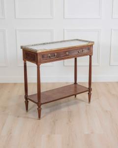 Louis XVI Style Console In Mahogany - 4611912