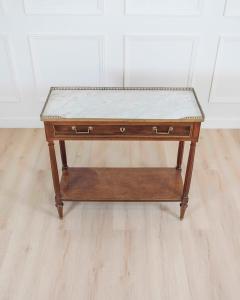 Louis XVI Style Console In Mahogany - 4611913