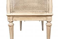 Louis XVI Style Creme Painted Bench - 4243438