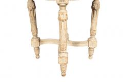 Louis XVI Style Creme Painted Tabouret - 3739052