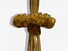 Louis XVI Style Dor Bronze Monumental Wall Sconces France 19th C  - 4145961