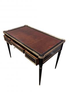Louis XVI Style Ebonized Bureau Plat - 4358791