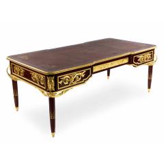 Louis XVI Style Gilt Bronze Mounted Bureau Plat Desk - 4627998