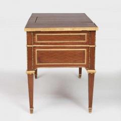 Louis XVI Style Gilt Bronze Parquetry Marquetry Dressing Table Desk or Vanity - 1250330