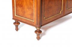 Louis XVI Style Gilt Gold Mahogany Display China Cabinet - 1820731