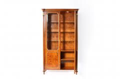 Louis XVI Style Gilt Gold Mahogany Display China Cabinet - 1820735