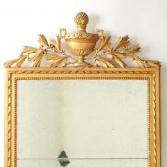 Louis XVI Style Giltwood Mantel Hanging Wall Mirror - 4001080