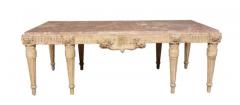 Louis XVI Style Gray Painted Coffee Table - 4137401