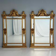 Louis XVI Style Large Wall or Floor Mirrors Giltwood Gesso Europe 19th C  - 3906597