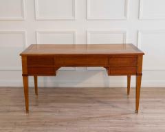 Louis XVI Style Mahogany Bureau Plat Directoire Desk Mid 20th Century - 4507150