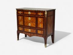 Louis XVI Style Mahogany Marble Bronze Commode France 19th C  - 4163615