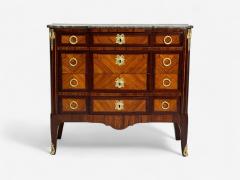 Louis XVI Style Mahogany Marble Bronze Commode France 19th C  - 4163617