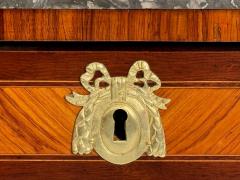 Louis XVI Style Mahogany Marble Bronze Commode France 19th C  - 4163620