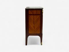 Louis XVI Style Mahogany Marble Bronze Commode France 19th C  - 4163623