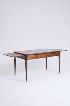 Louis XVI Style Mahogany and Brass Desk - 4731526