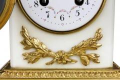 Louis XVI Style Marble and Bronze Clock Garniture - 4129569