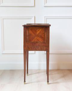 Louis XVI Style Marquetry Bedside Table French 19th Century - 4507271