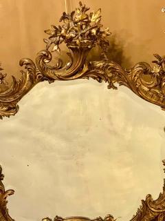 Louis XVI Style Mirror over the Mantel Wall or Console Beveled Glass - 1280930