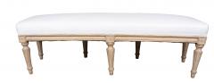 Louis XVI Style Painted Bench - 4359168