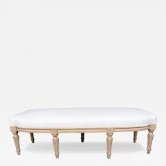 Louis XVI Style Painted Bench - 4361559