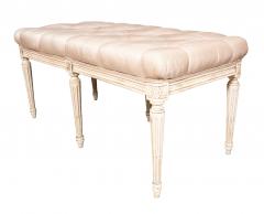 Louis XVI Style Painted Bench - 4524485